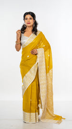 Load image into Gallery viewer, Cotton Khadi saree