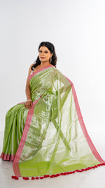 Load image into Gallery viewer, Tissue Silk Saree