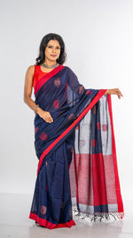 Load image into Gallery viewer, Kusum Khadi Saree