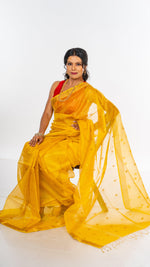 Load image into Gallery viewer, Sonali Tusser Cota Saree