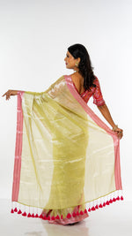 Load image into Gallery viewer, Tissue Silk Saree
