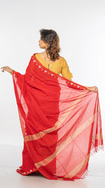 Load image into Gallery viewer, Khadi Cotton Saree