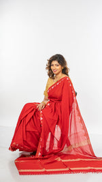Load image into Gallery viewer, Khadi Cotton Saree