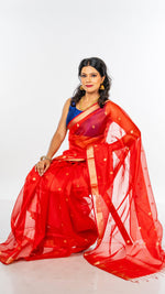 Load image into Gallery viewer, Sonali Tusser Cota Saree