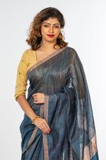 Load image into Gallery viewer, Matka silk saree