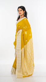 Load image into Gallery viewer, Cotton Khadi saree