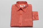 Load image into Gallery viewer, Elegant Red Cotton Shirt