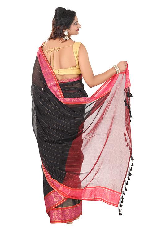 Pixie stripe Saree