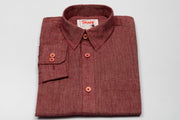 Elegant Mahroon Khadi Shirts