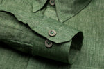 Load image into Gallery viewer, Elegant Dark Green Cotton Shirts
