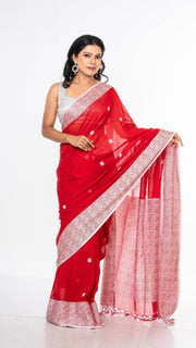 Cotton Khadi saree