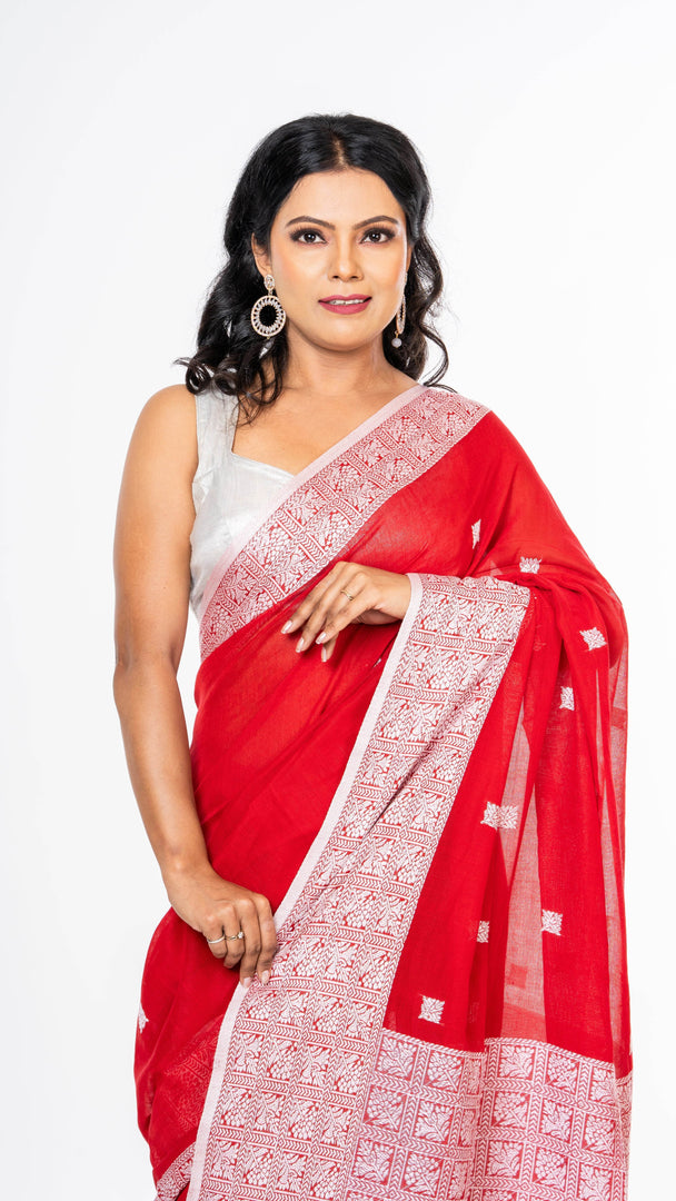 Cotton Khadi saree