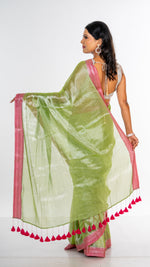 Load image into Gallery viewer, Tissue Silk Saree
