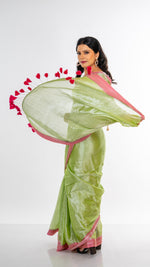 Load image into Gallery viewer, Tissue Silk Saree
