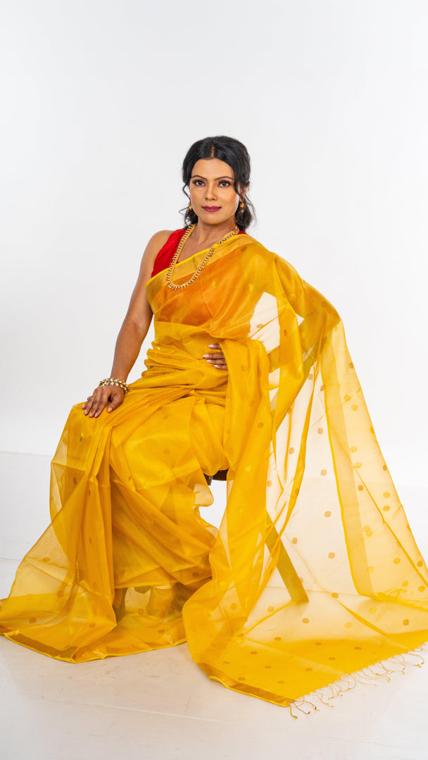 Sonali Tusser Cota Saree