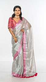 Load image into Gallery viewer, Tissue Silk Saree
