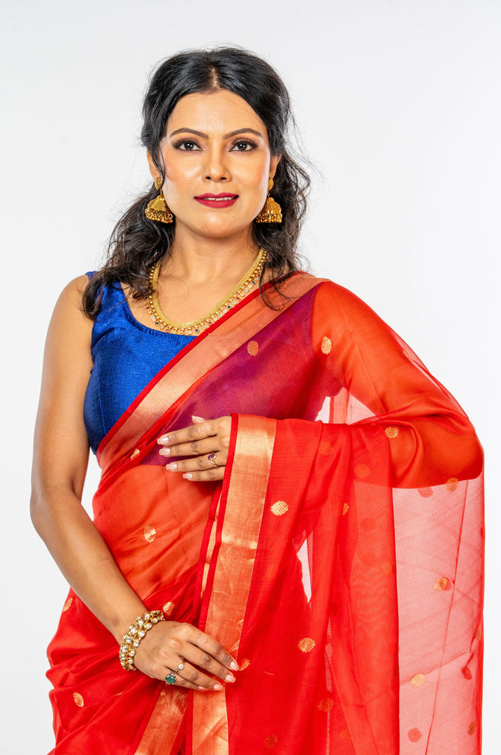 Sonali Tusser Cota Saree