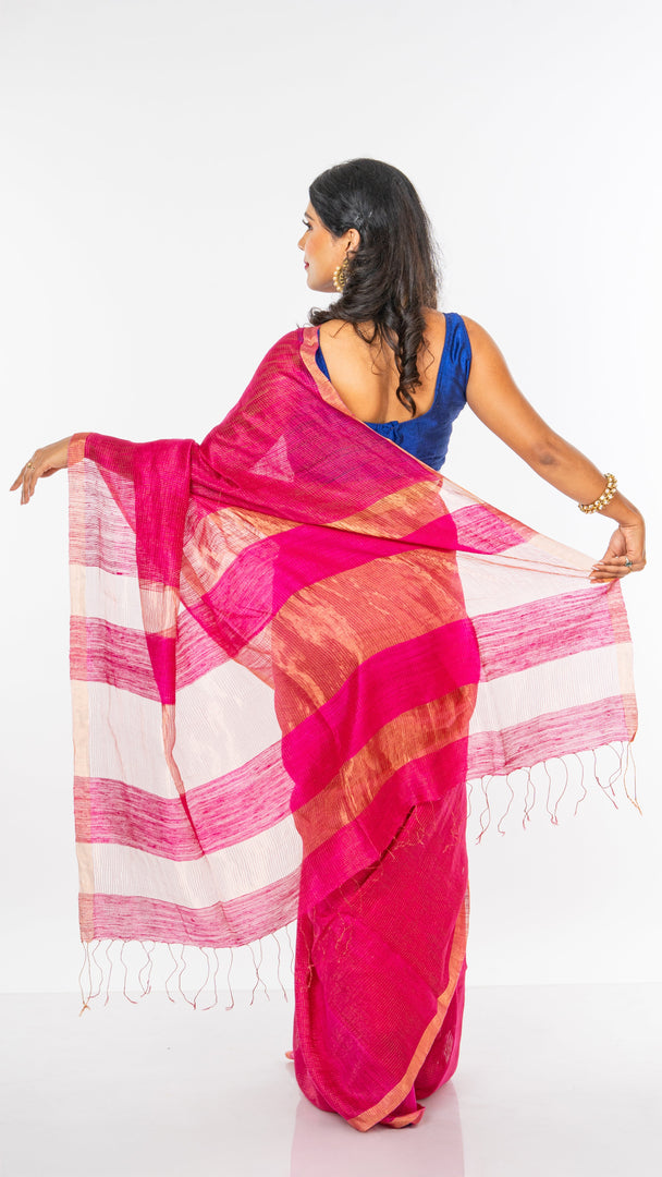 Matka silk saree
