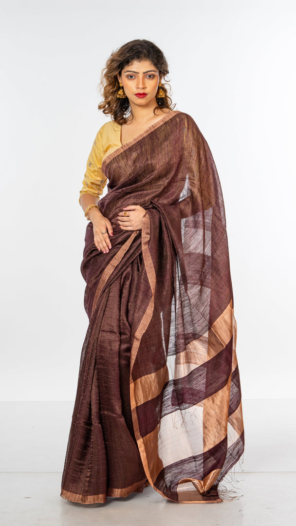 Matka silk saree
