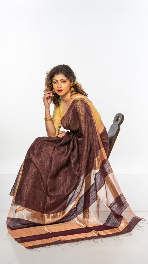 Matka silk saree