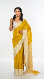 Load image into Gallery viewer, Cotton Khadi saree
