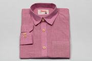 Elegant Pink Cotton Shirt
