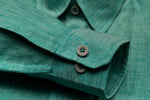 Load image into Gallery viewer, Elegant Green Cotton Shirts

