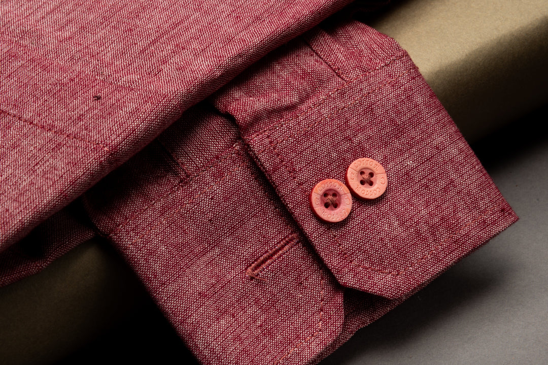 Elegant Mahroon Khadi Shirts