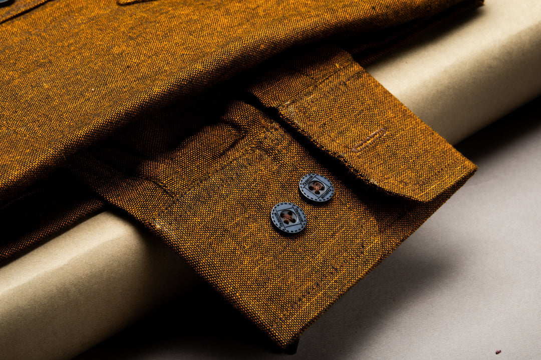 Elegant Mehndi Khadi Shirts