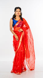 Load image into Gallery viewer, Sonali Tusser Cota Saree
